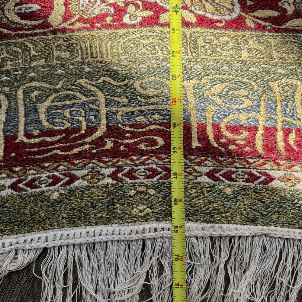 Spanish Granada craftsman woven tapestry textile - Picture 15 of 15
